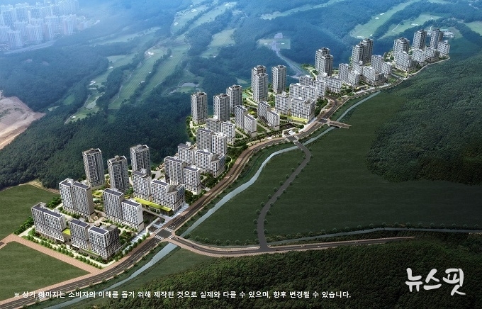 동탄 파크릭스 조감도