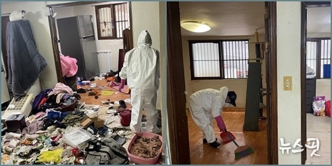 안양2동 주거환경 개선 전, 후.(사진=안양시)