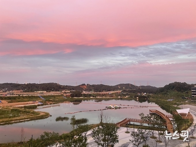 은계호수공원 전경.(시흥시 제공)