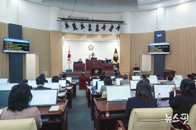 화성시의회 제220회 임시회 폐회.(사진=화성시의회)