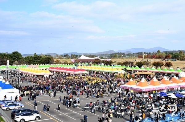 파주 개성인삼축제 현장(사진=파주시)