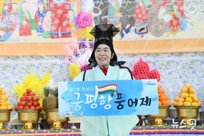 축사하는 화성시의회 조오순 경환위원장. (사진=화성시의회)