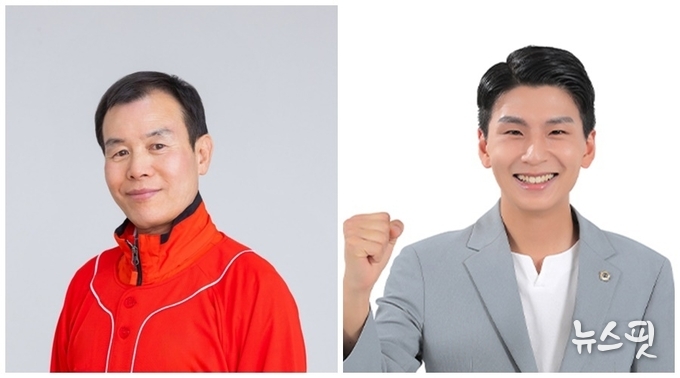 좌측부터 안극수 위원장, 김윤환 의원 2025 경기동부권 의정활동 우수의원 수상