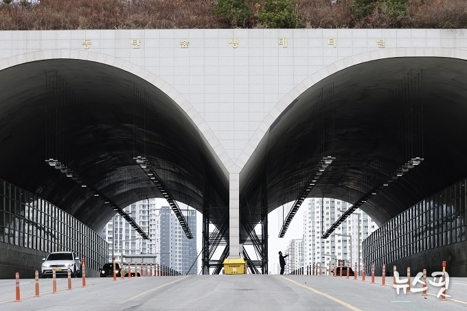 동탄숲 생태터널 경관.(화성시 제공)