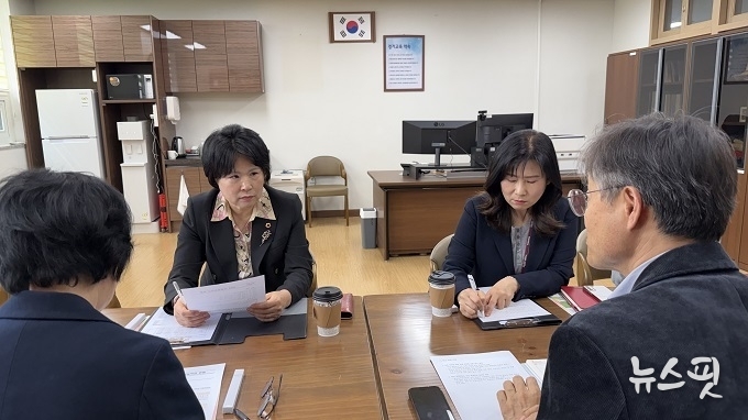 의왕정음학교 현장방문