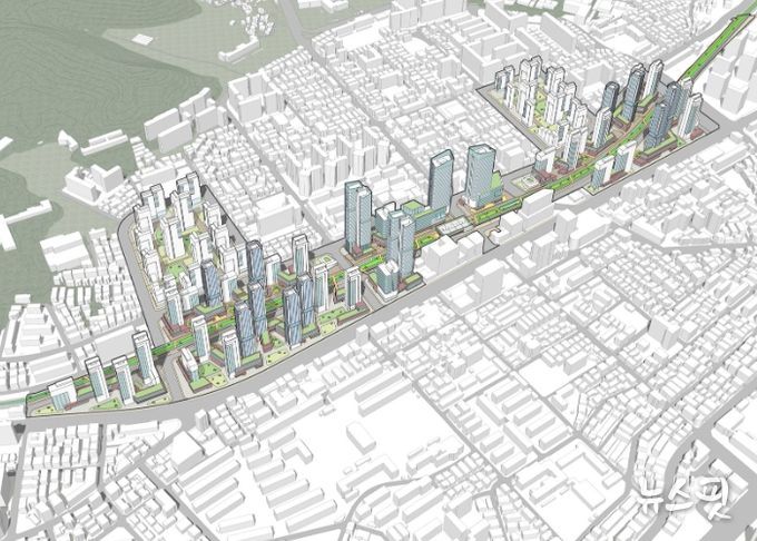 경인선 지하화사업 구상도