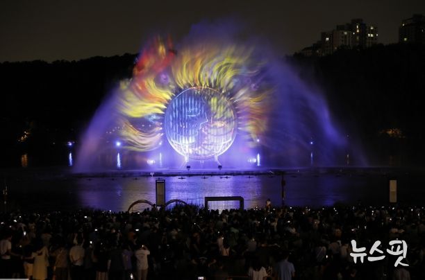 동탄호수공원 루나분수