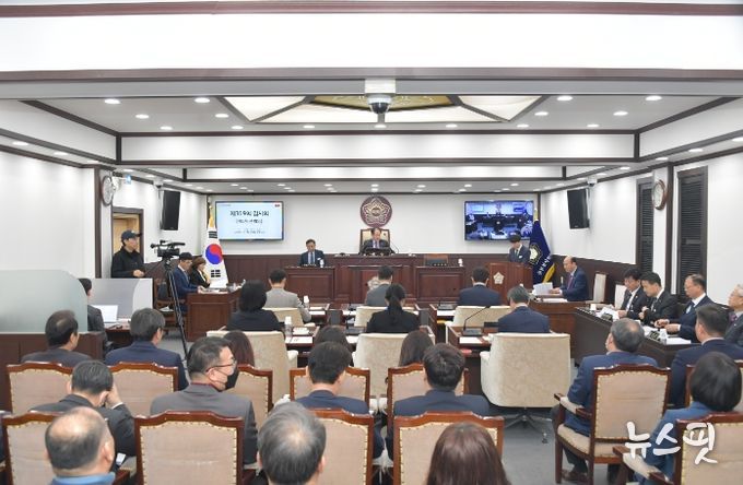 제319회 동두천시의회 임시회 개회