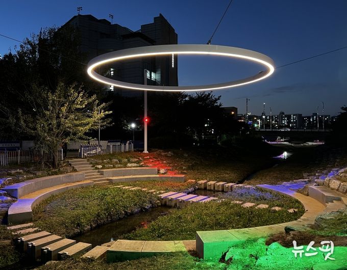 광명시 빛의 명소 '한내 은하수길' 한국색채대상 수상