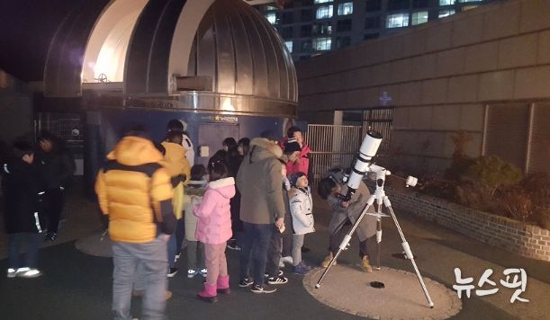 군포시 대야도서관 누리천문대, 별밤가족여행 특별관측회 운영