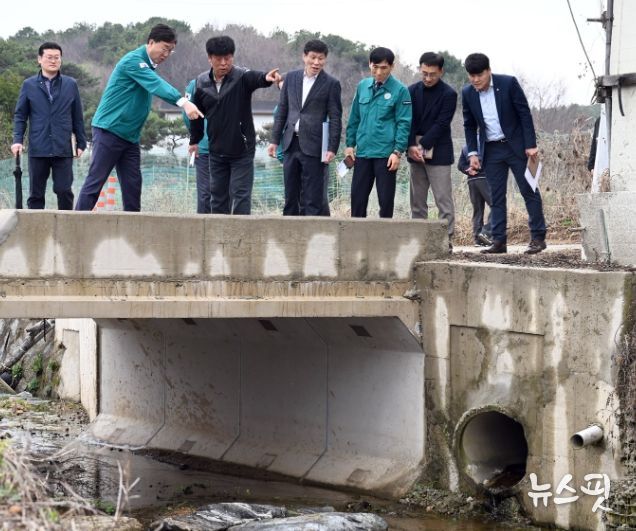 이민근 안산시장, 여름철 호우 선제 대비… 하천 현장점검