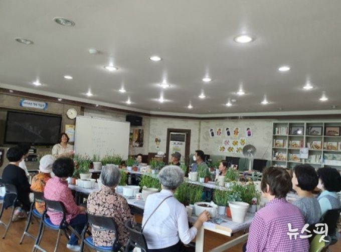 파주시, 찾아가는 원예감성(치유농업)교육 시작 ‘정서적 안정 도모’