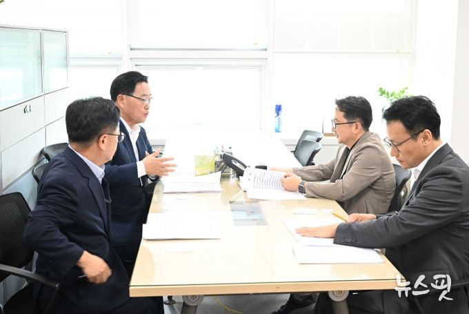 강수현 양주시장, 보통교부세 제도개선 등 현안 사항 해결 위해 행안부 방문