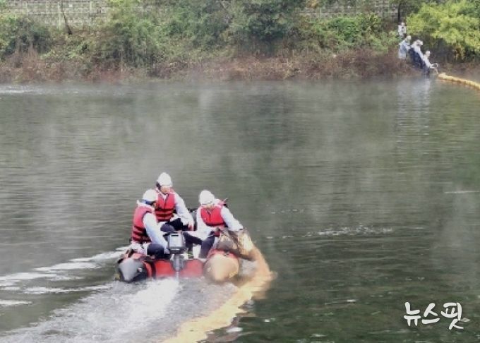 파주시, 공공폐수처리시설‘수질오염사고 대비’방재훈련 실시