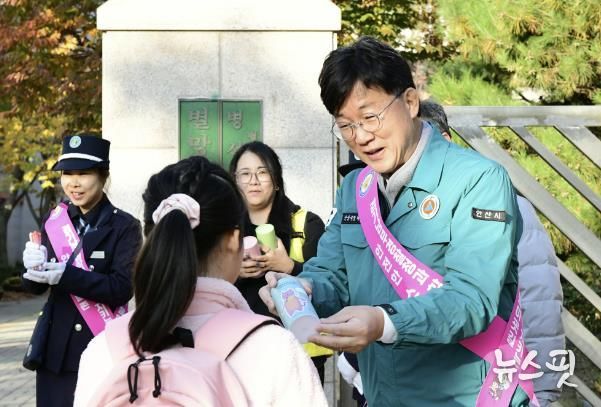 이민근 안산시장“안전한 등하굣길, 시민 협조와 관심이 필수”