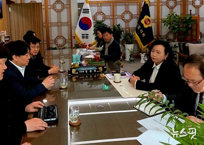 경기도의회 정윤경 부의장, 시각 장애인과 간담회에서 “장애인의 삶의 질 개선, 경기도가 적극 지원 해야” 강조