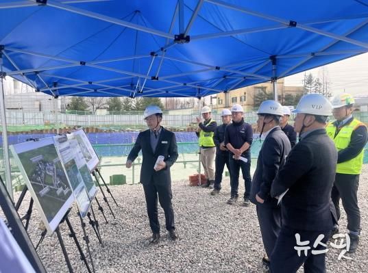 파주시 최병갑 부시장, 환경순환센터 현대화 사업 등 주요 환경시설 현장 점검