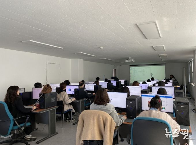 2025년 공직자 정보화 교육 현장(시청 전산교육장)