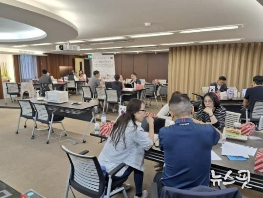 2024년 10월 진행한 타이완 수출개척단 모습.