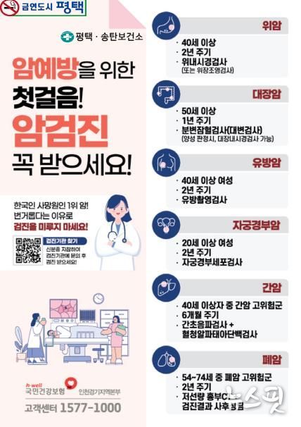 평택시, 암 예방부터 치료까지 한 번에