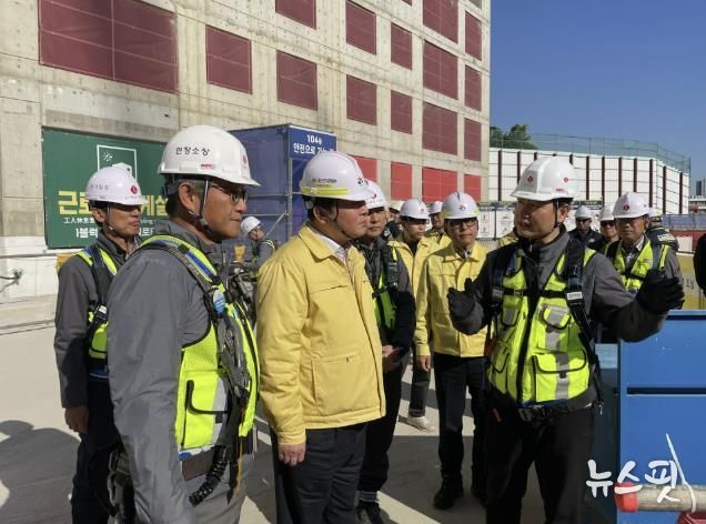 시흥시, 민관 합동 건설공사장 현장점검 '10월 안전점검의 날' 캠페인 전개