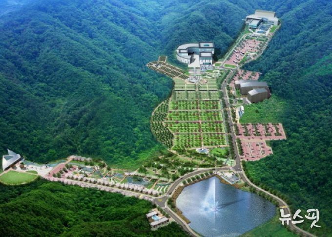 용인평온의숲 조감도.(용인도시공사 제공)