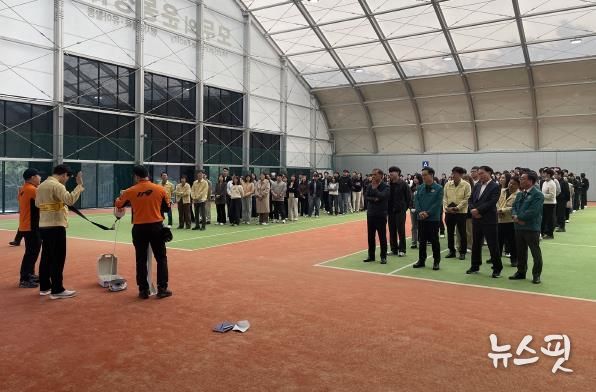 의정부시, 시청사 소방합동대피훈련 실시