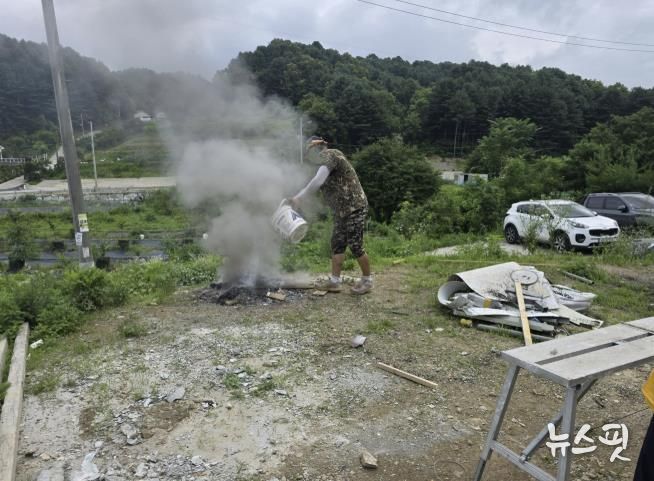 가평군, 산불예방 위해 불법소각 집중 단속