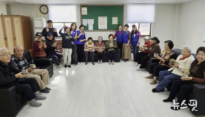 수원시 영통구 매탄4동 바르게살기운동위원회 세 번째 경로당 방문 !!