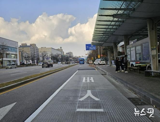 수원시 권선구, 수원버스터미널 버스정류장 도로 ‘콘크리트 업그레이드’시범사업 시행