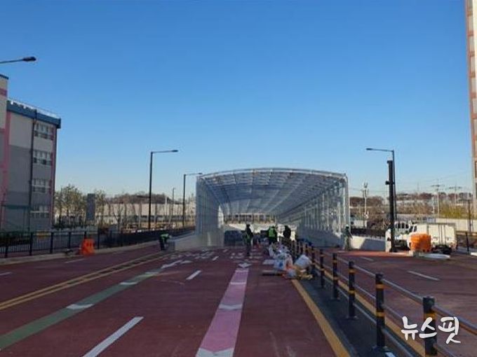 삼성당취락~능곡삼거리(중로1-99호선) 삼성지하차도 도로확장공사(2022년 준공)