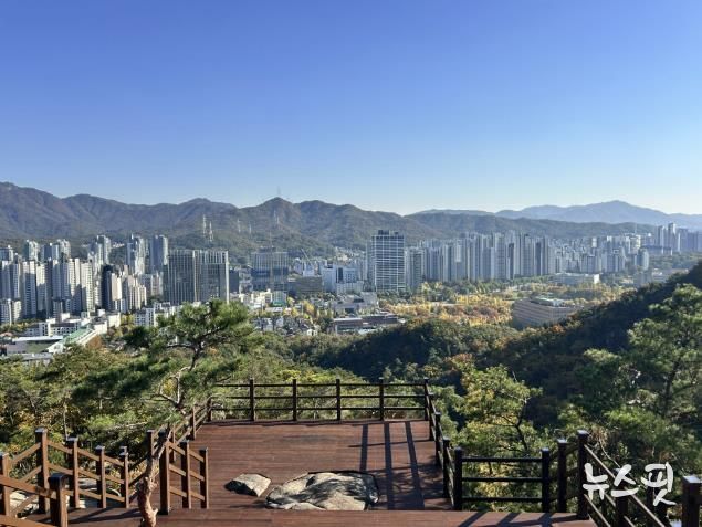 과천시, 관악산에 새로운 도심 조망 명소 ‘해누리 전망대’ 조성