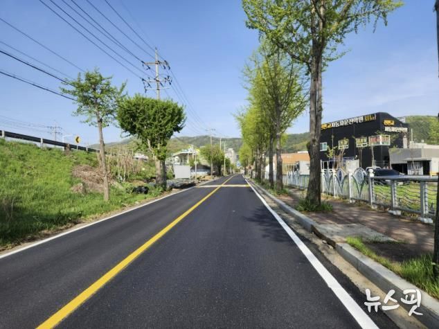 용인특례시 처인구 포곡읍이 지역내 10개 주요 도로 재포장 공사를 마무리했다.