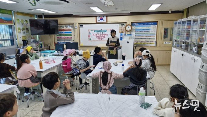 광주 번천초, “떡으로 피어난 창의력”... 온마을학교와 함께하는 세시풍속 무형문화 체험