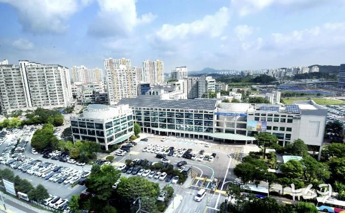 시흥시청 전경