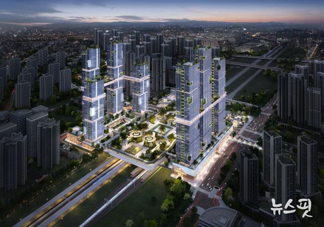 복합환승센터 조감도