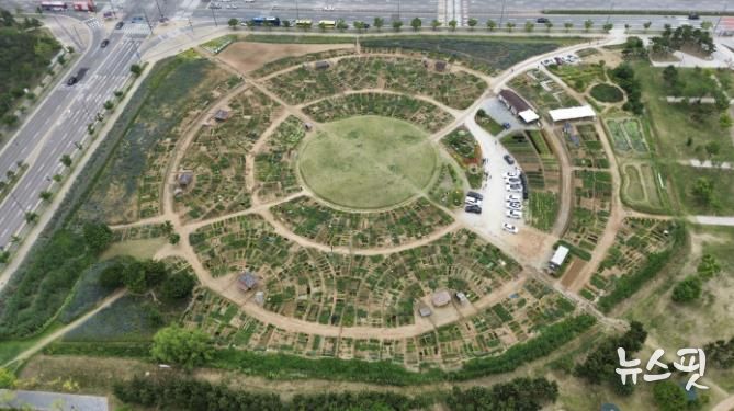 배곧텃밭나라 전경