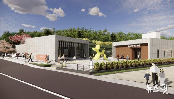 청춘다시청춘센터 조감도