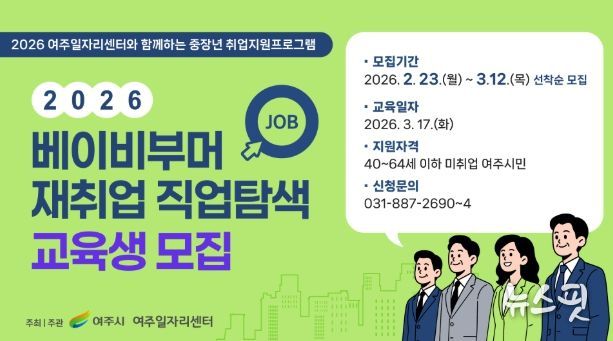 다시 일할 용기, 여주시가 함께한다!