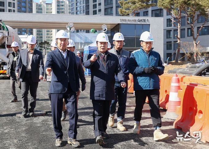 의왕시, 2026년 해빙기 건축공사장 안전점검 실시