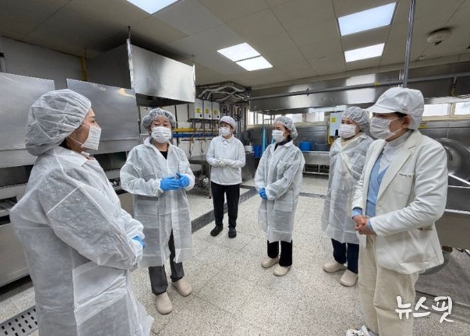 고양교육지원청, 학교 급식실 구석구석 살폈다