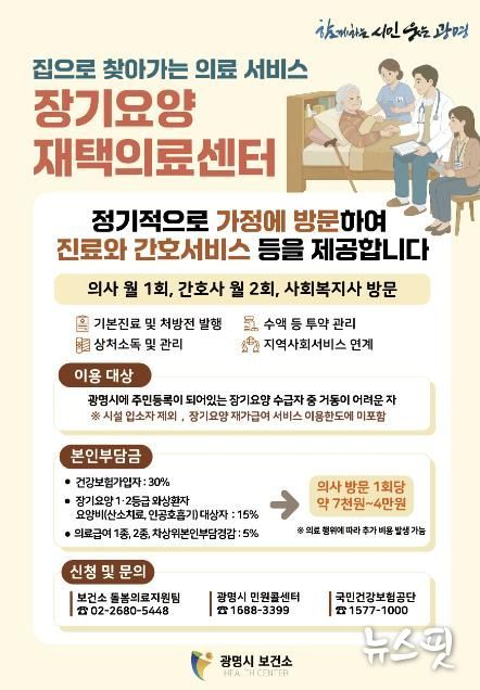 장기요양 재택의료센터 운영 안내문