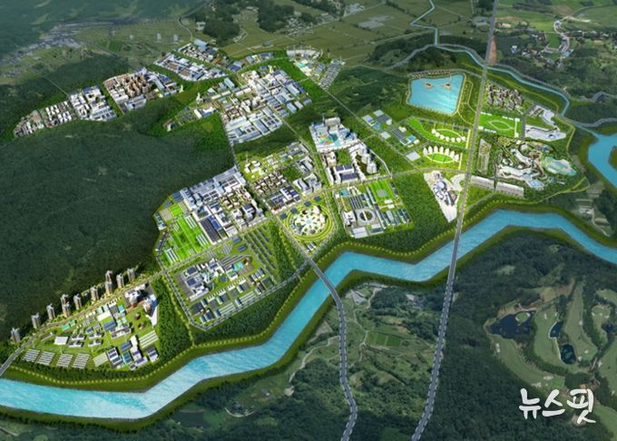 포천시 평화경제특구 조감도