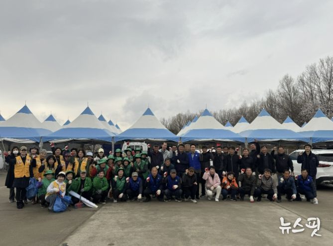 여주시 흥천면, 벚꽃축제 맞이 환경정화 활동 실시