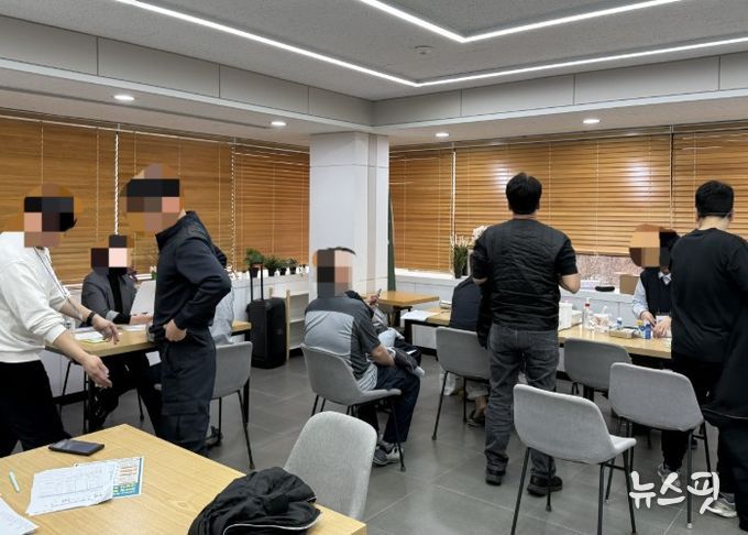 지난 10일과 16일 기아 오토랜드 광명(소하동)에서 '찾아가는 모바일 헬스케어'를 운영하고 있다.