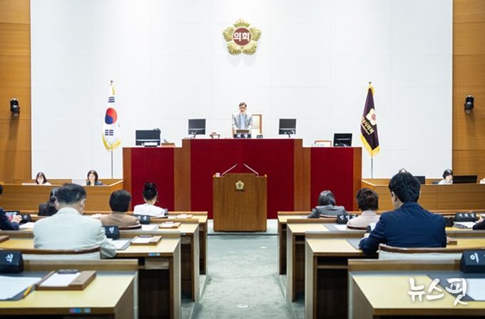 성남시의회, 제310회 임시회 개회